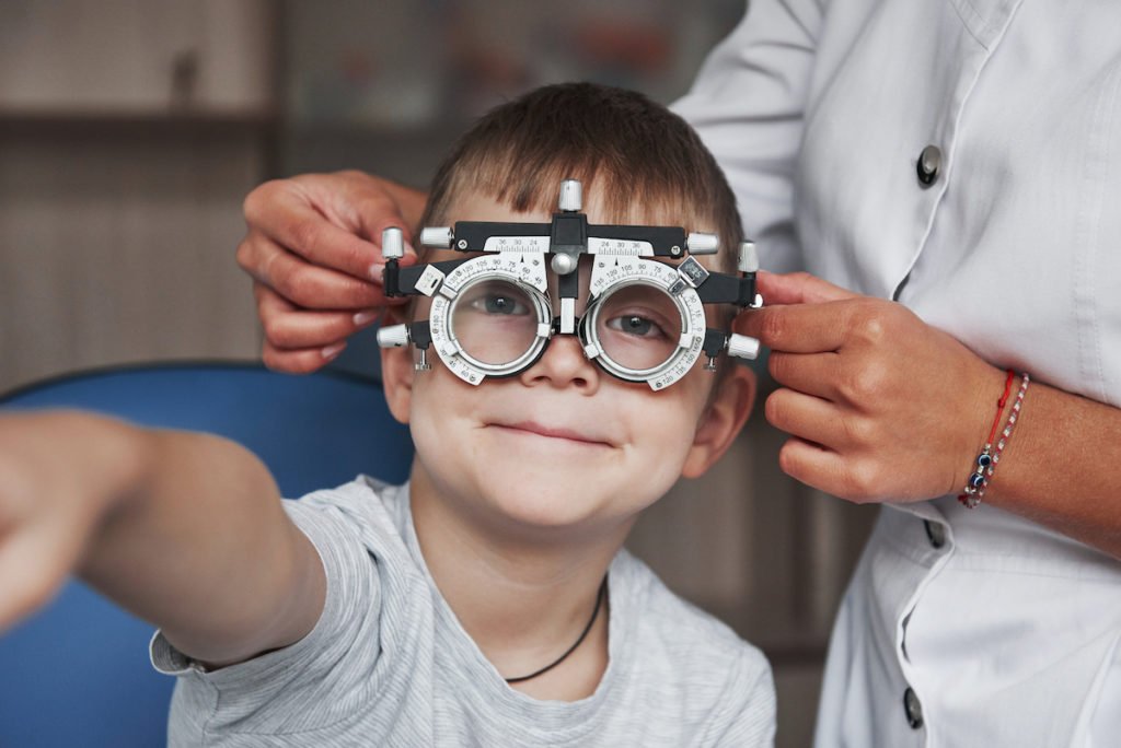 How is Marvin’s eye examination different from a regular eye test?